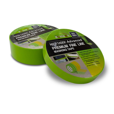 3 colorea el pegamento caliente automotriz verde del silicón del derretimiento de la cinta adhesiva de 18M M para el auto de pintura