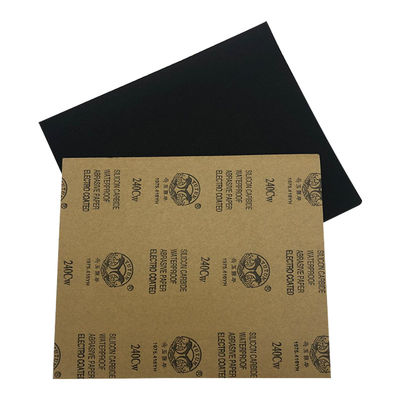 Carborundo abrasivo Emery Cloth de papel del carburo de silicio P2000